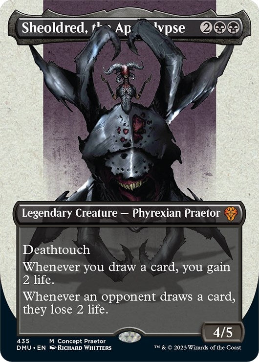 Sheoldred, the Apocalypse (Concept Praetor) (435) (Phyrexia: All Will Be One)
