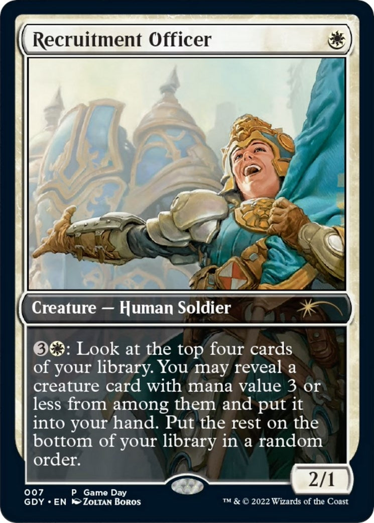 Recruitment Officer (7) (Game Day & Store Championship Promos)