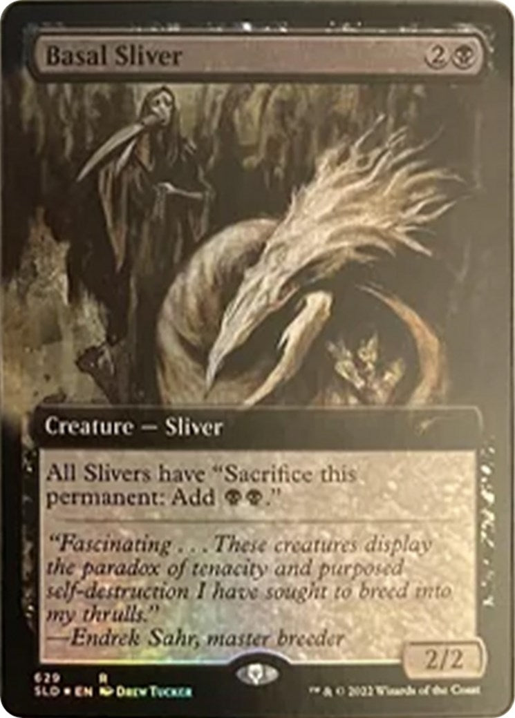 Basal Sliver (Extended Art) (629) (Secret Lair Drop Series)