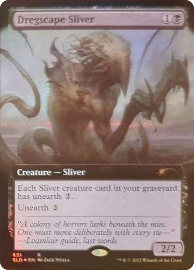 Dregscape Sliver (Extended Art) (631) (Secret Lair Drop Series)