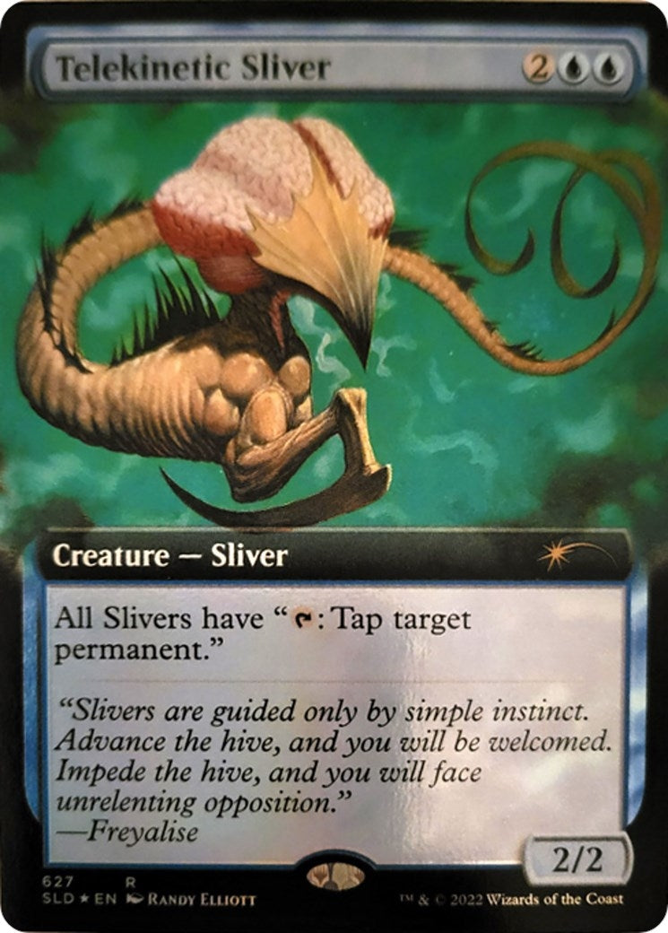 Telekinetic Sliver (Extended Art) (627) (Secret Lair Drop Series)