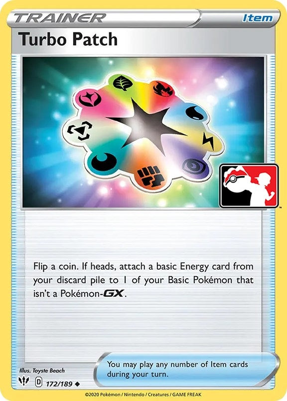 Image for Turbo Patch (172/189) (Prize Pack Series Cards) - Pokemon