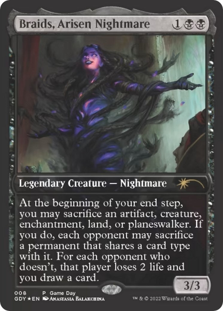 Braids, Arisen Nightmare (8) (Game Day & Store Championship Promos)
