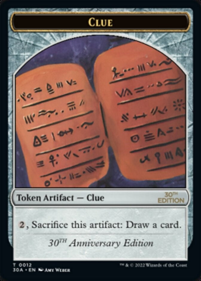 Clue (0012) Token (12) (30th Anniversary Edition)