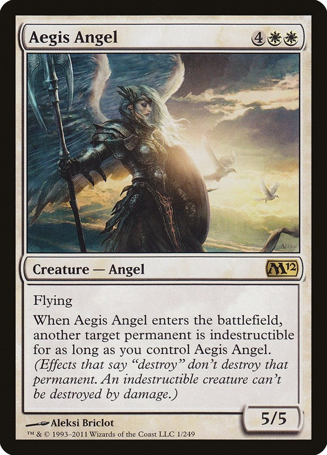 Aegis Angel (1) (Magic 2012 (M12))