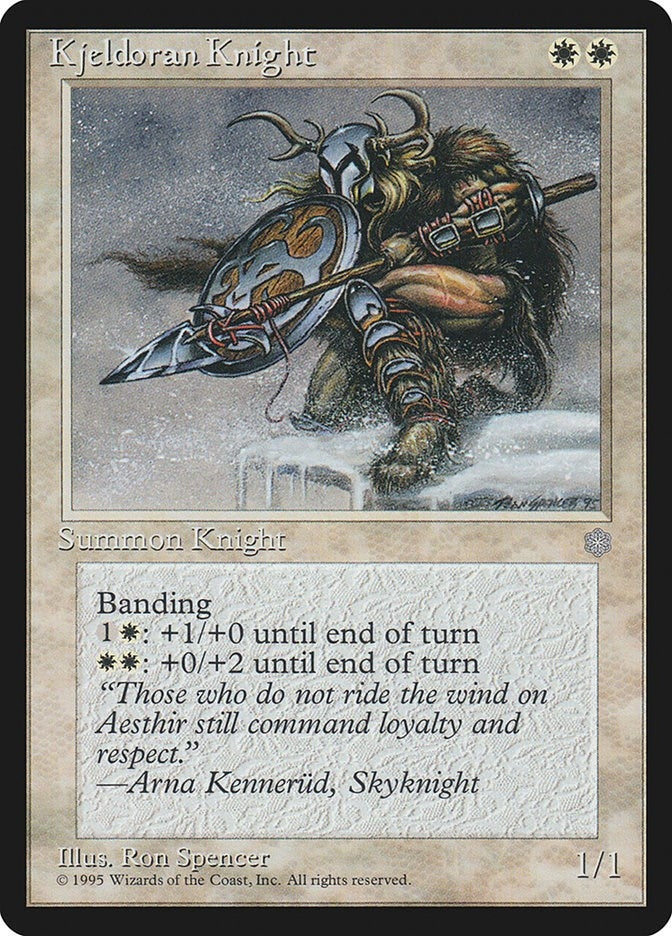 Kjeldoran Knight (Ice Age)