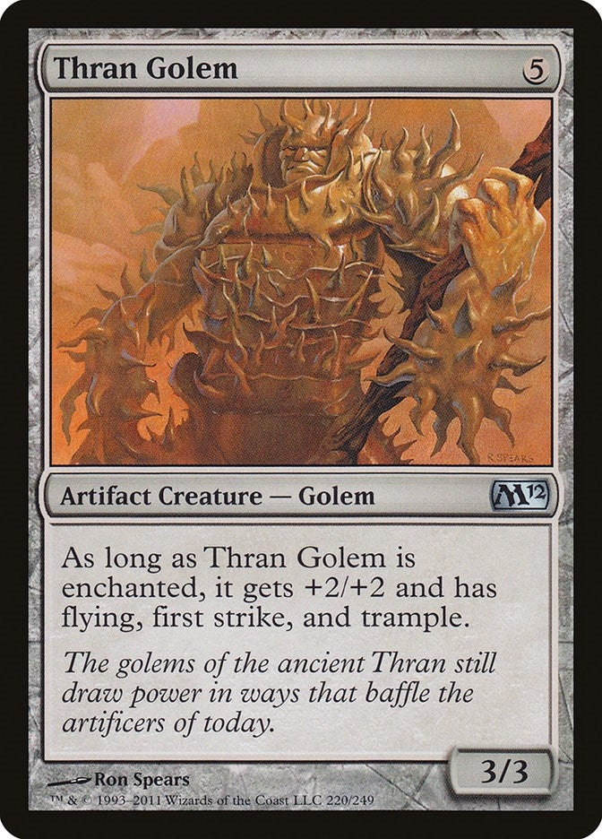 Thran Golem (220) (Magic 2012 (M12))