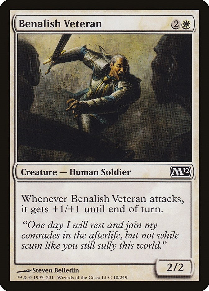 Benalish Veteran (10) (Magic 2012 (M12))