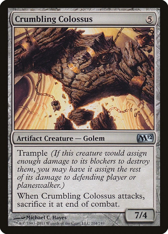 Crumbling Colossus (204) (Magic 2012 (M12))