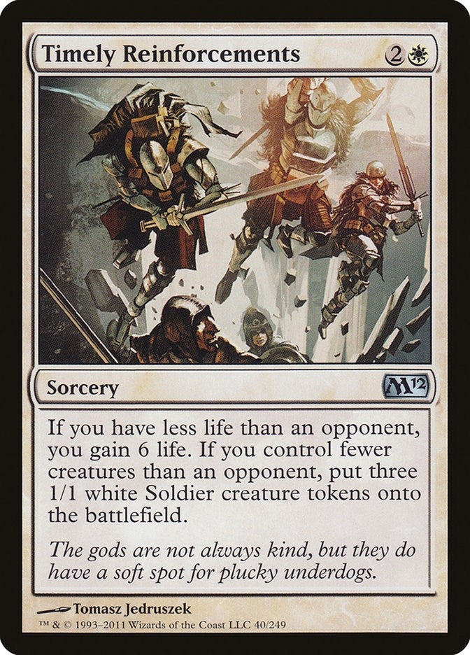 Timely Reinforcements (40) (Magic 2012 (M12))