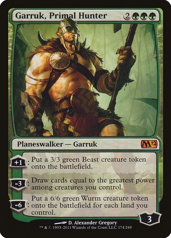Garruk, Primal Hunter (174) (Magic 2012 (M12))