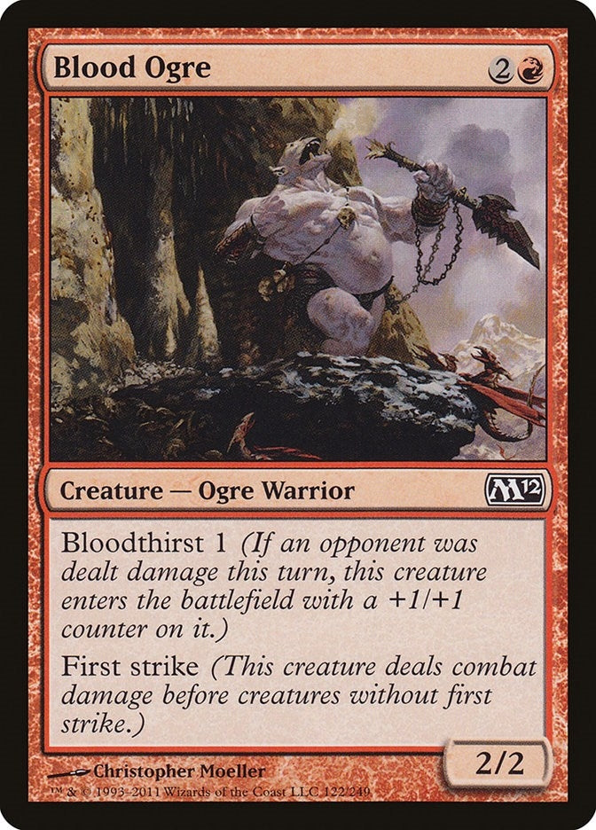 Blood Ogre (122) (Magic 2012 (M12))