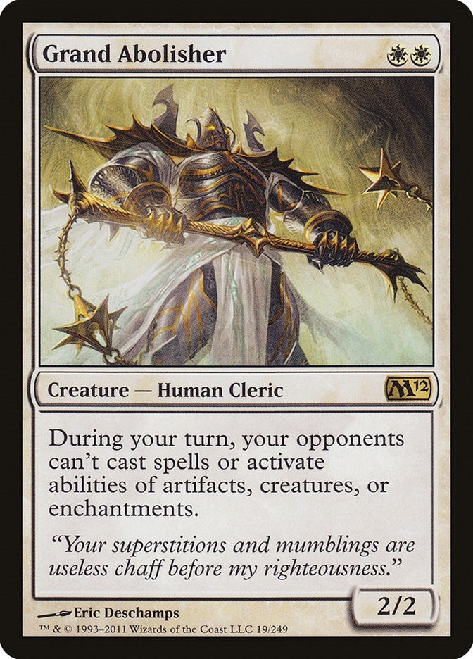 Grand Abolisher (19) (Magic 2012 (M12))
