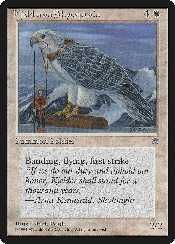 Kjeldoran Skycaptain (Ice Age)