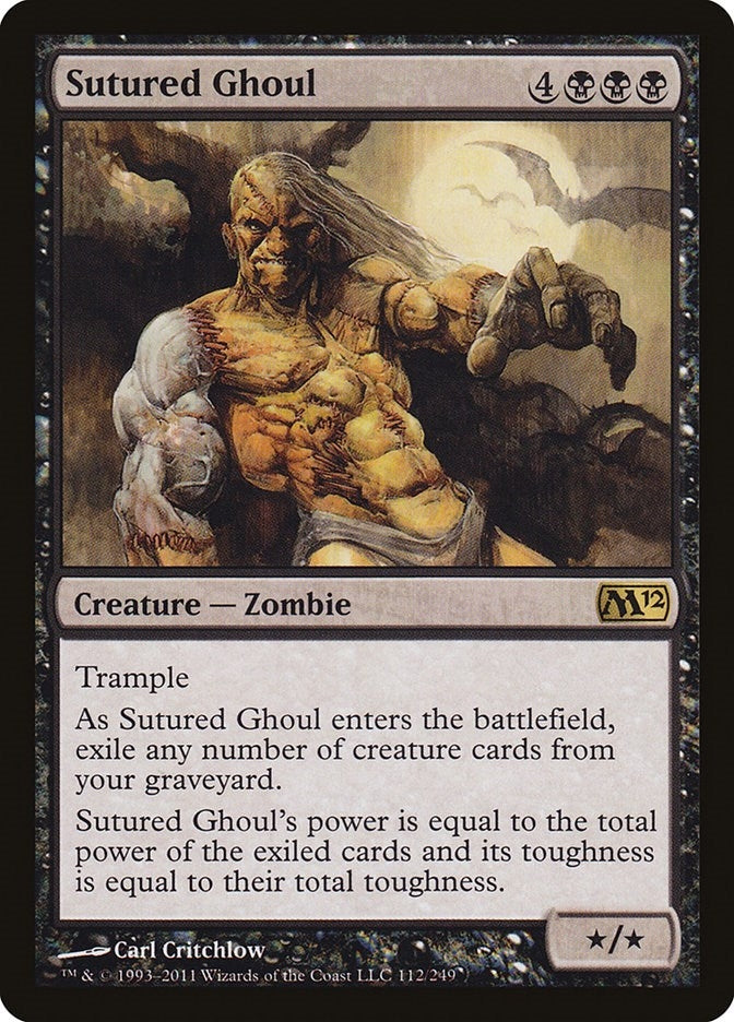 Sutured Ghoul (112) (Magic 2012 (M12))