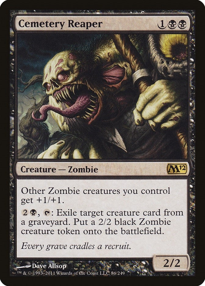 Cemetery Reaper (86) (Magic 2012 (M12))