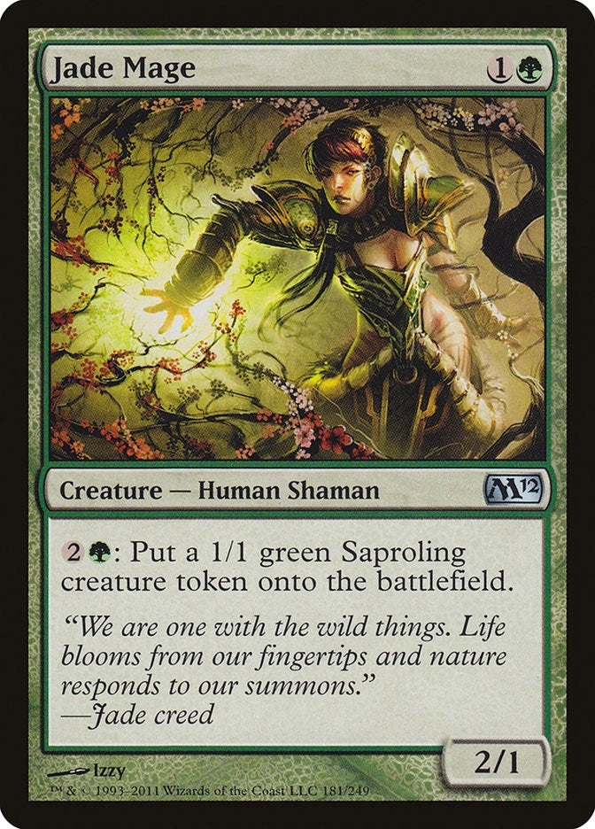 Jade Mage (181) (Magic 2012 (M12))