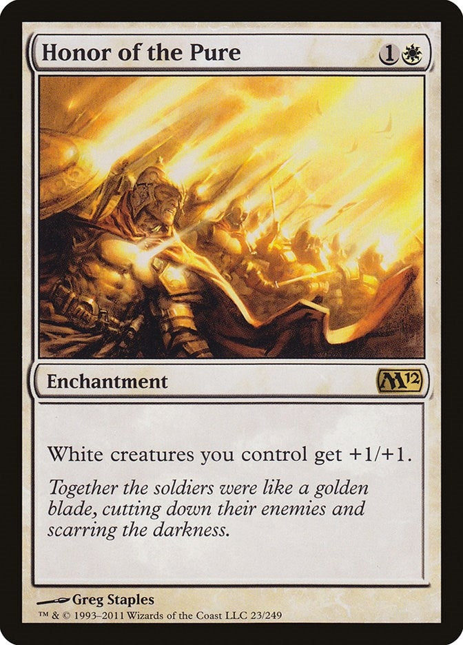 Honor of the Pure (23) (Magic 2012 (M12))