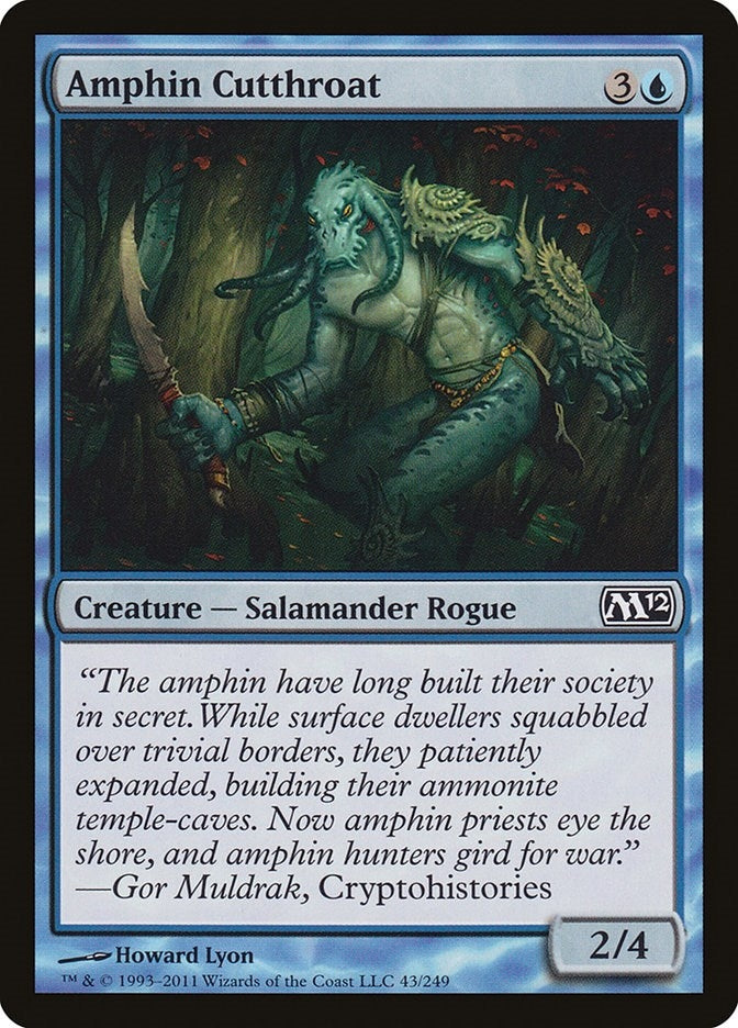 Amphin Cutthroat (43) (Magic 2012 (M12))