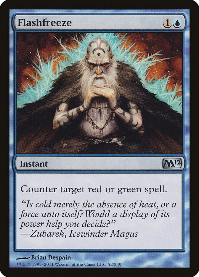Flashfreeze (52) (Magic 2012 (M12))