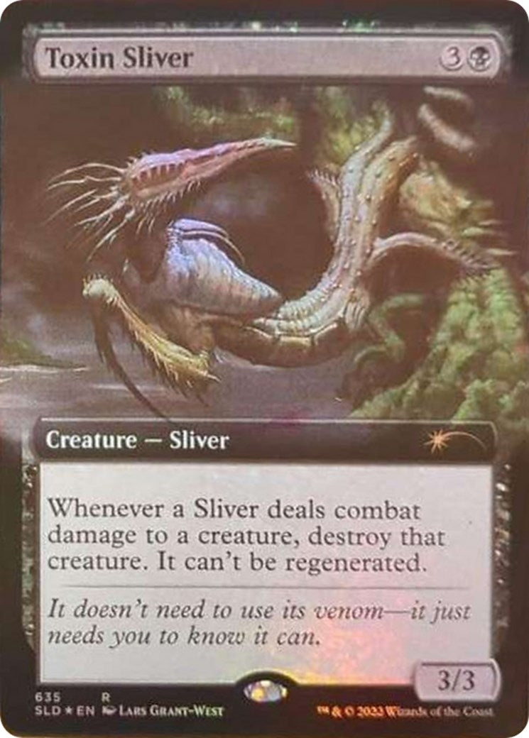 Toxin Sliver (Extended Art) (635) (Secret Lair Drop Series)
