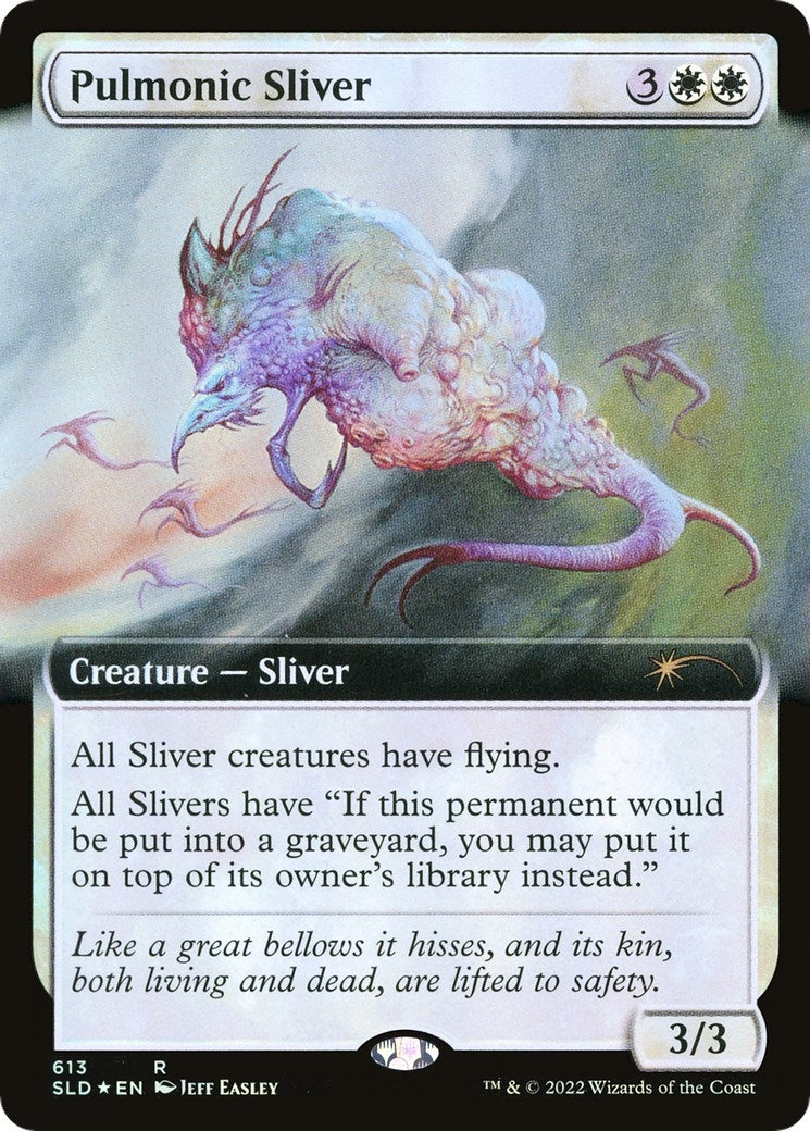 Pulmonic Sliver (Extended Art) (613) (Secret Lair Drop Series)