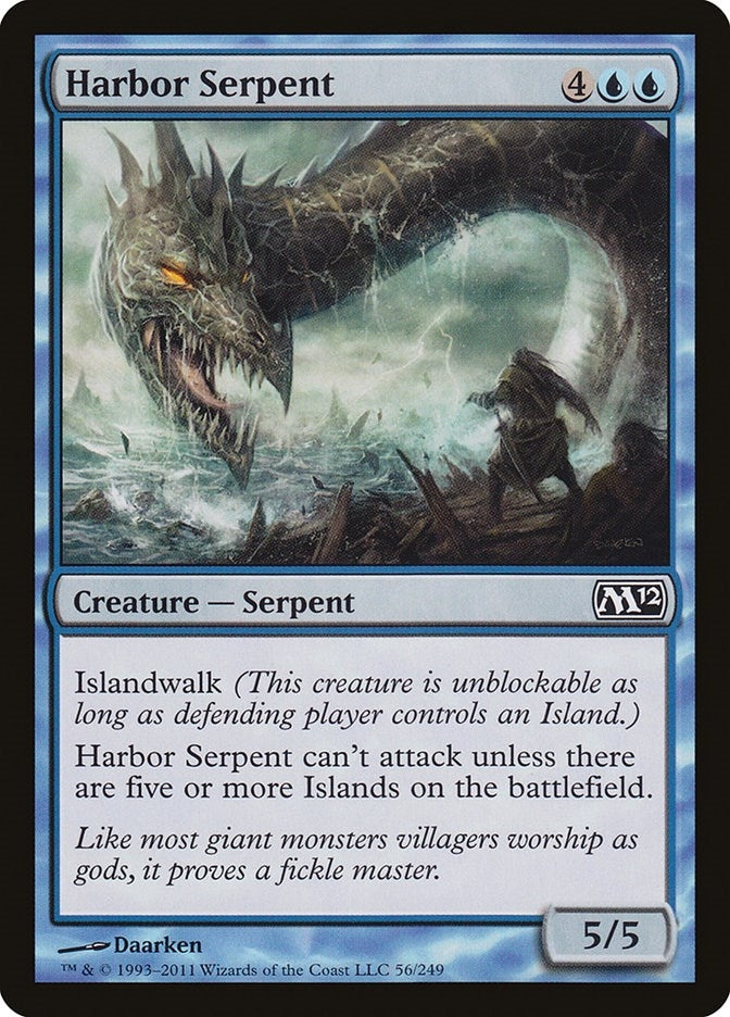 Harbor Serpent (56) (Magic 2012 (M12))