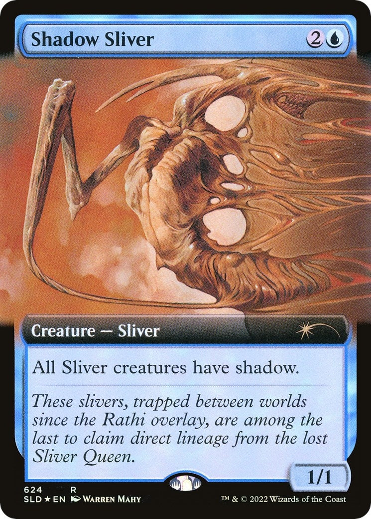 Shadow Sliver (Extended Art) (624) (Secret Lair Drop Series)
