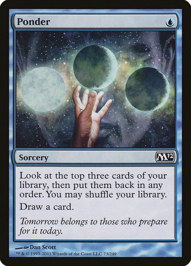 Ponder (73) (Magic 2012 (M12))