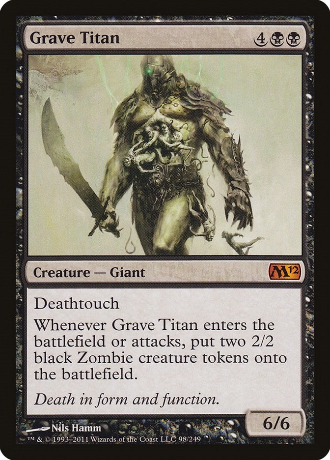Grave Titan (98) (Magic 2012 (M12))