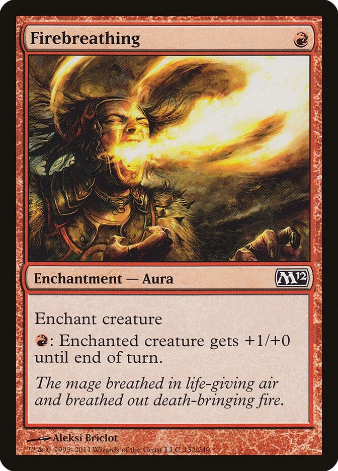 Firebreathing (132) (Magic 2012 (M12))