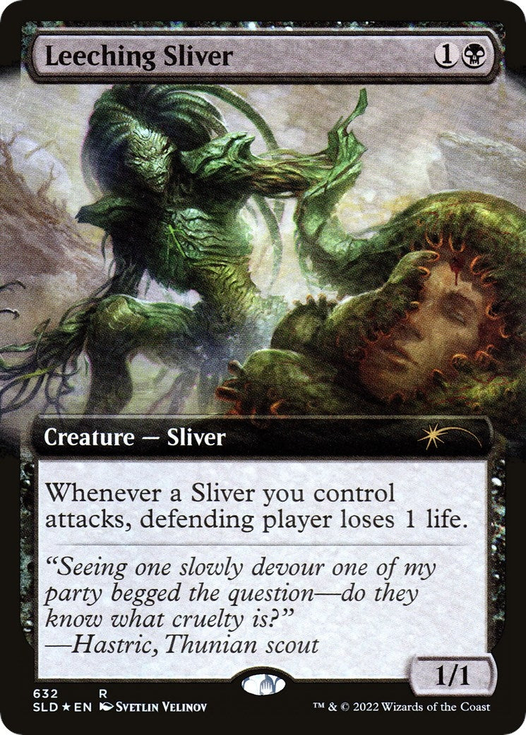 Leeching Sliver (Extended Art) (632) (Secret Lair Drop Series)