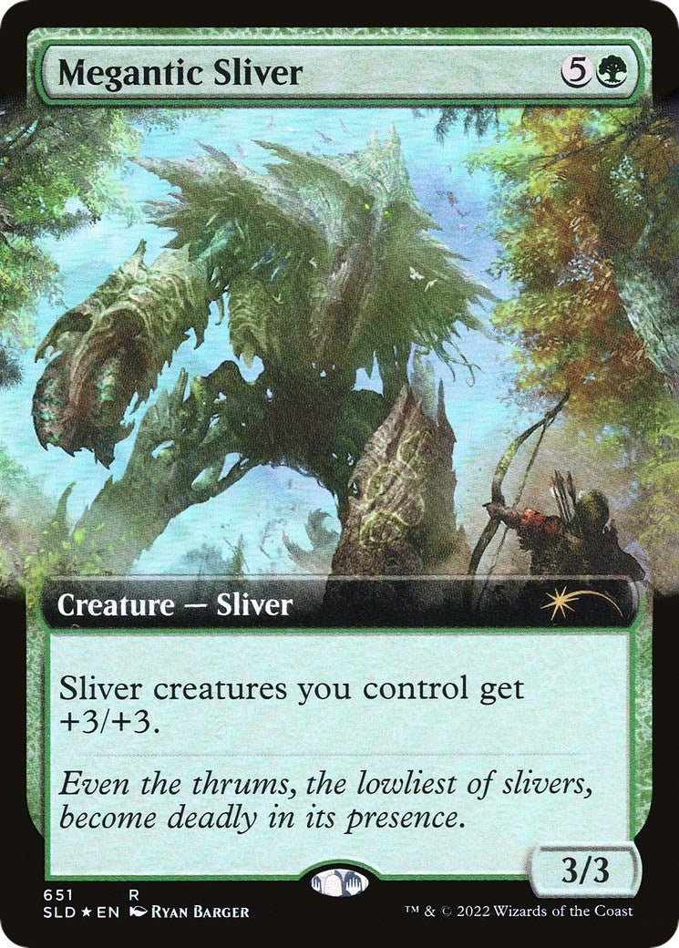 Megantic Sliver (Extended Art) (651) (Secret Lair Drop Series)