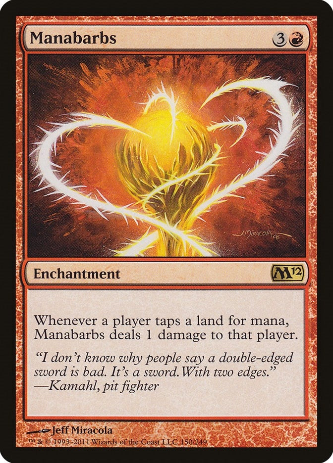 Manabarbs (150) (Magic 2012 (M12))