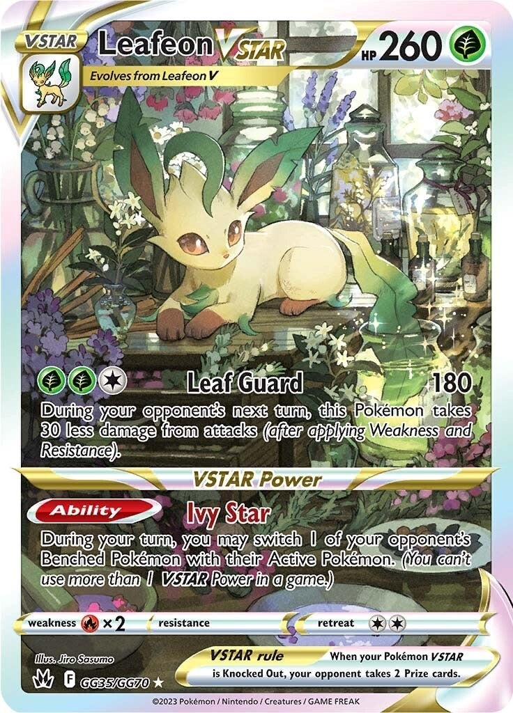 Image for Leafeon VSTAR (GG35/GG70) (SWSH: Crown Zenith: Galarian Gallery) - Pokemon