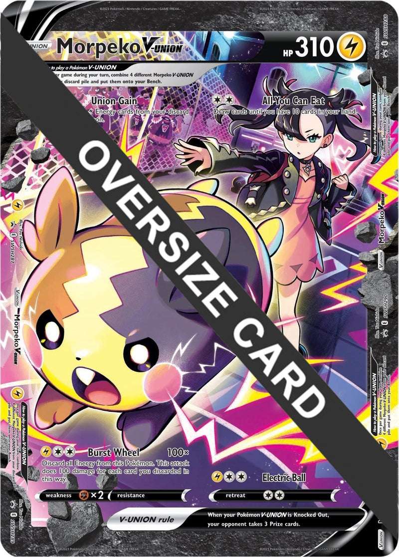 Image for Morpeko V-Union (SWSH287-290) (SWSH290) (Jumbo Cards) - Pokemon