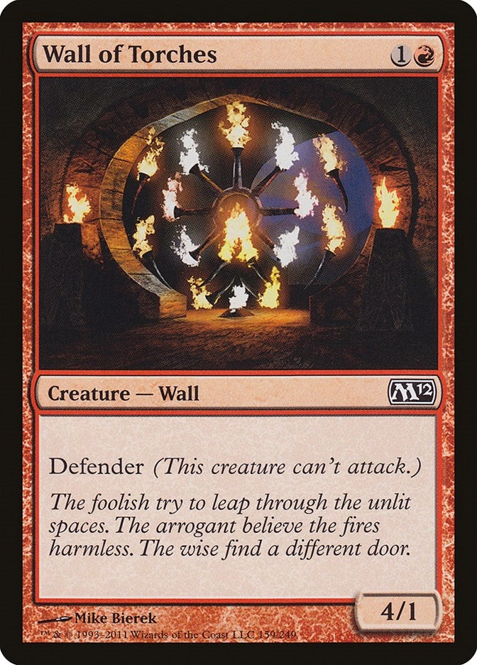 Wall of Torches (159) (Magic 2012 (M12))
