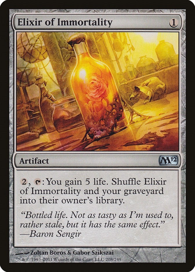 Elixir of Immortality (208) (Magic 2012 (M12))