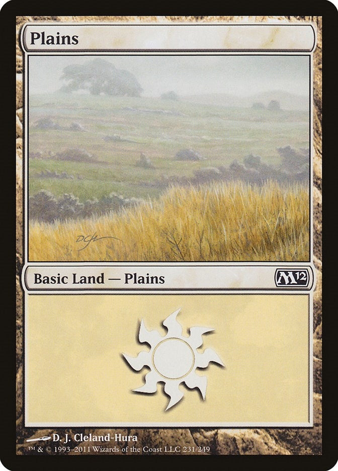 Plains (231) (231) (Magic 2012 (M12))