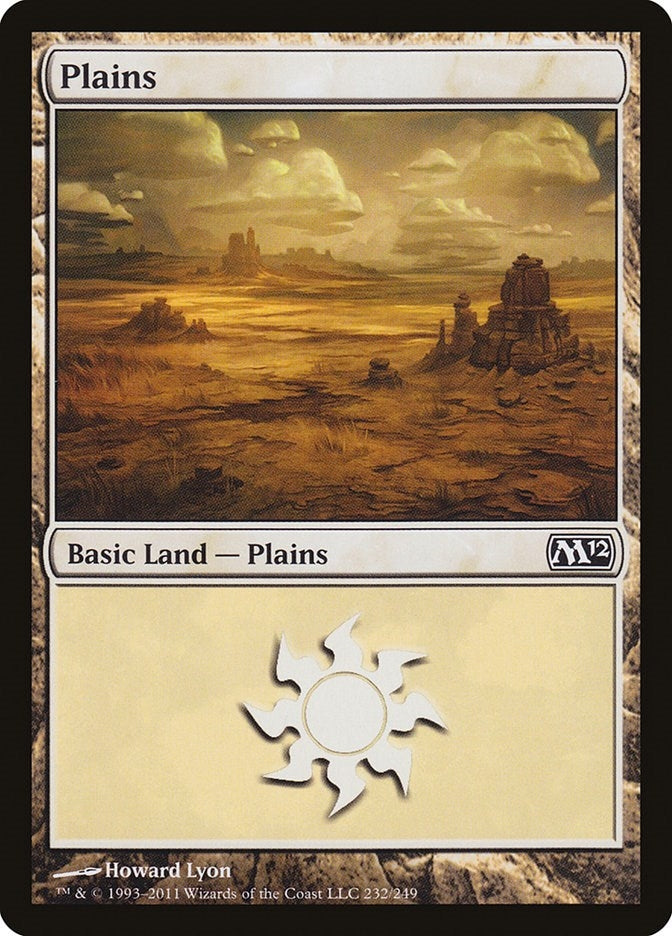 Plains (232) (232) (Magic 2012 (M12))