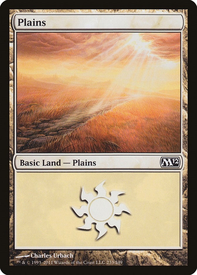Plains (233) (233) (Magic 2012 (M12))