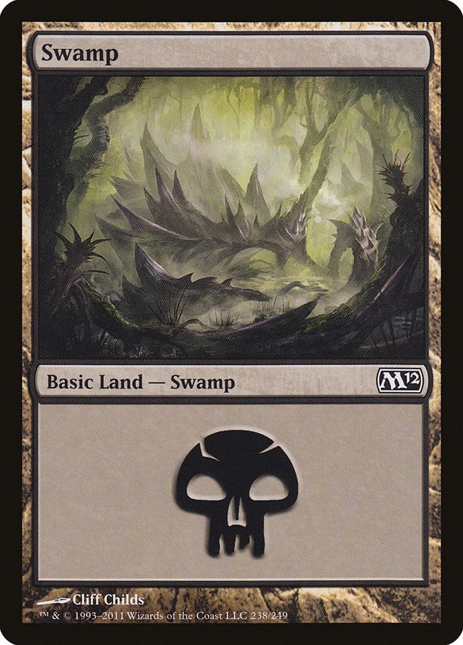 Swamp (238) (238) (Magic 2012 (M12))