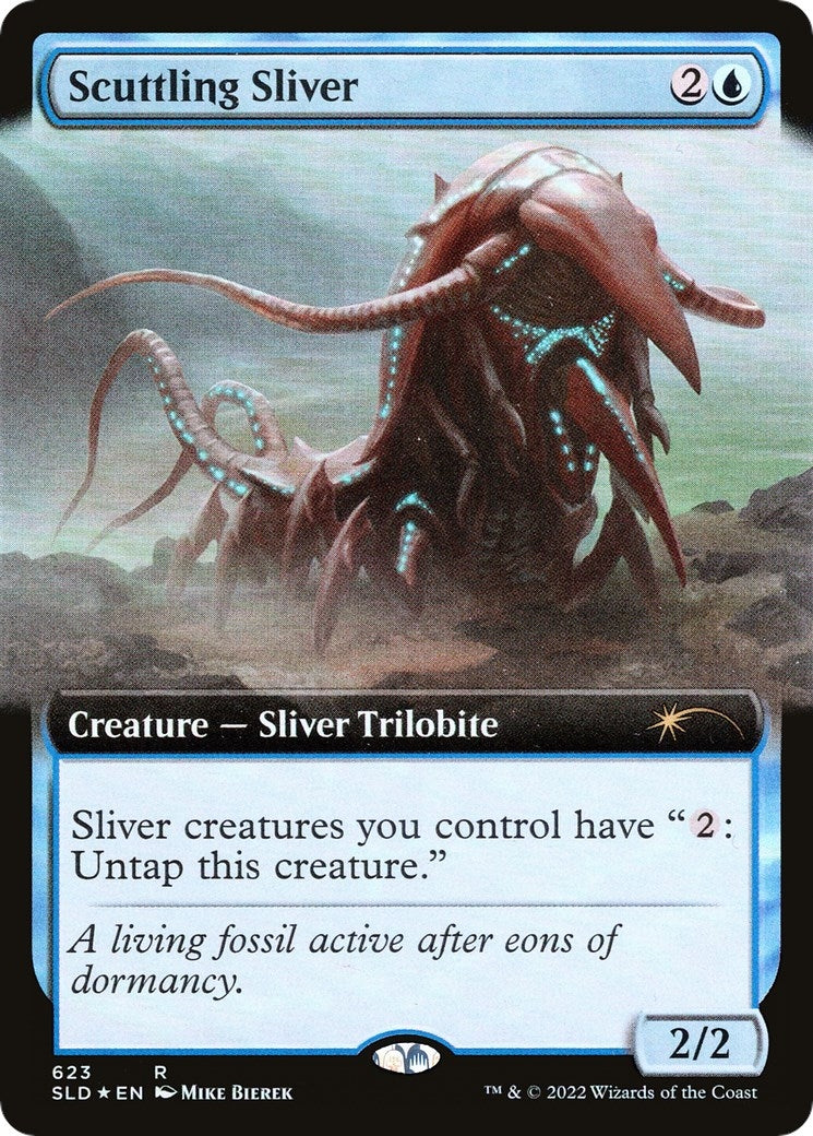 Scuttling Sliver (Extended Art) (623) (Secret Lair Drop Series)