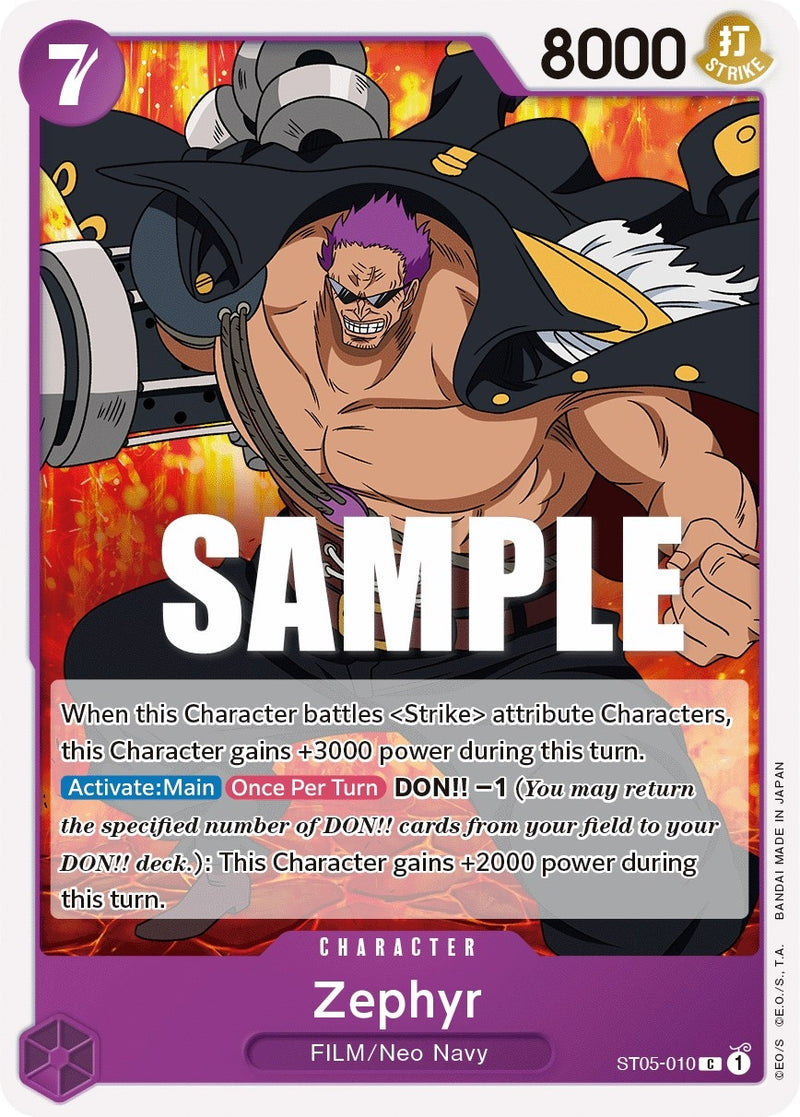 Image for Zephyr (ST05-010) (Starter Deck 5: Film Edition) - One Piece Card Game