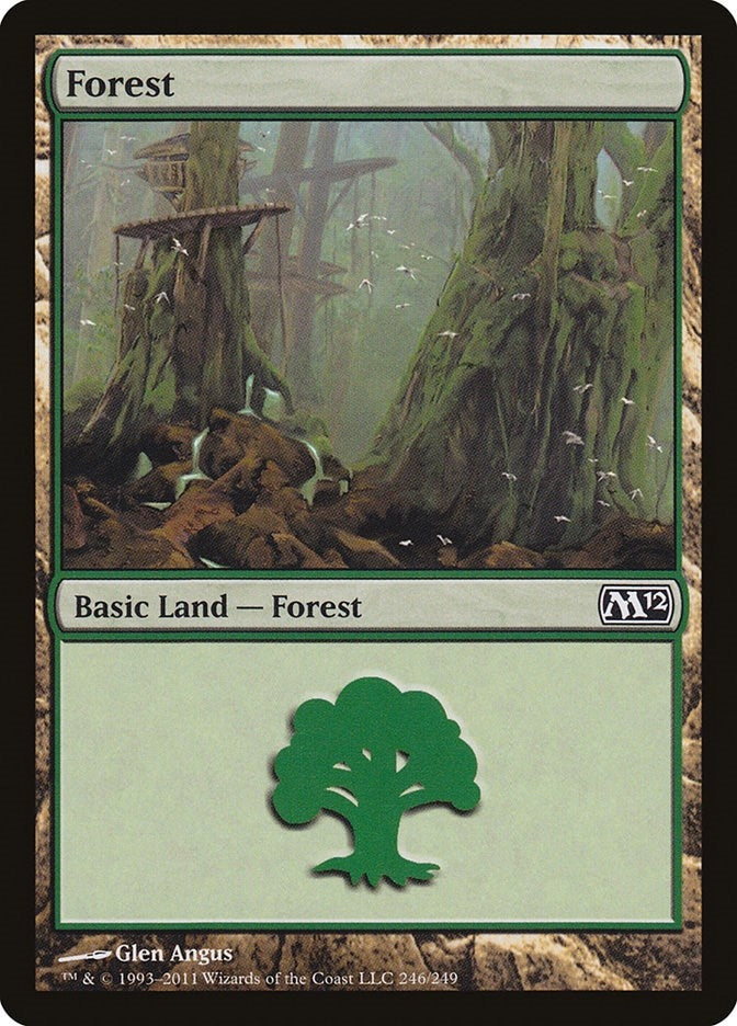 Forest (246) (246) (Magic 2012 (M12))