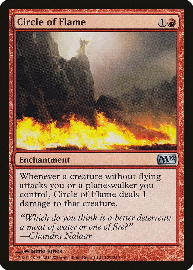 Circle of Flame (127) (Magic 2012 (M12))