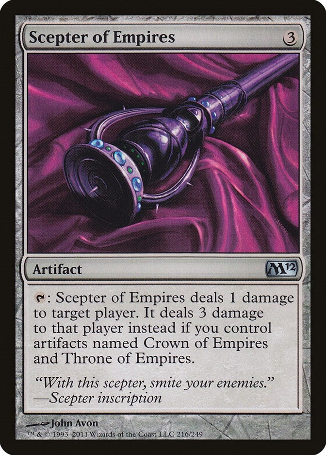 Scepter of Empires (216) (Magic 2012 (M12))