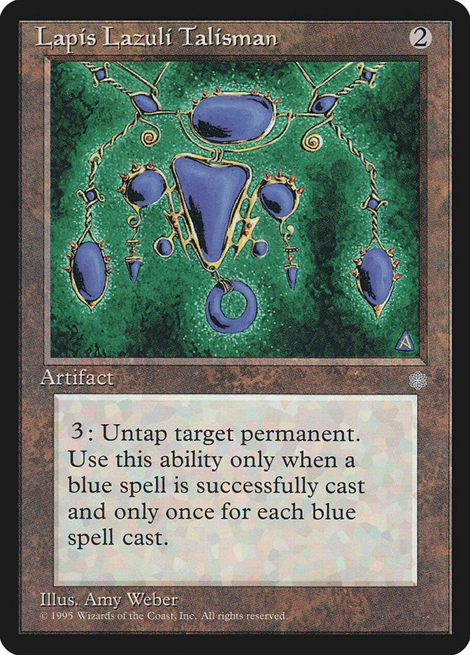 Lapis Lazuli Talisman (Ice Age)