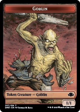 Goblin // Squirrel Double-Sided Token (7 // 13) (Dominaria Remastered)