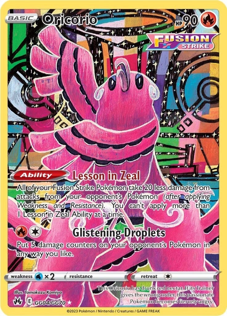 Image for Oricorio (GG04/GG70) (SWSH: Crown Zenith: Galarian Gallery) - Pokemon